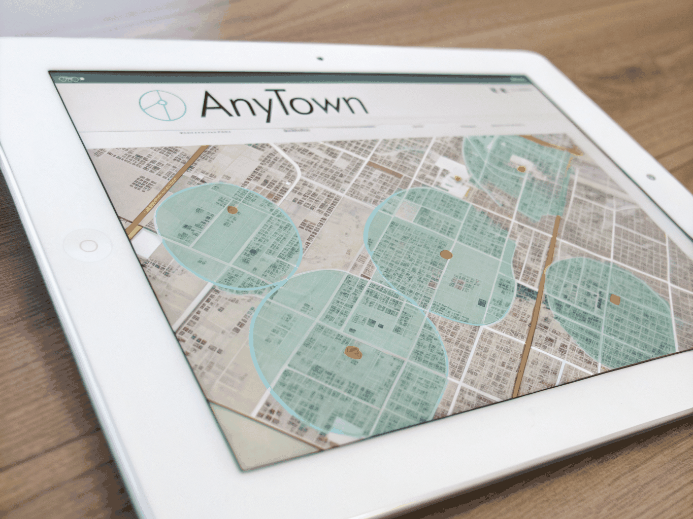 Hyperlocal search nodes and community map